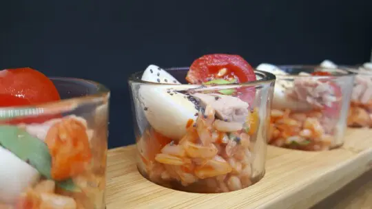 Catégorie traiteur cocktail mini verrines salées froides