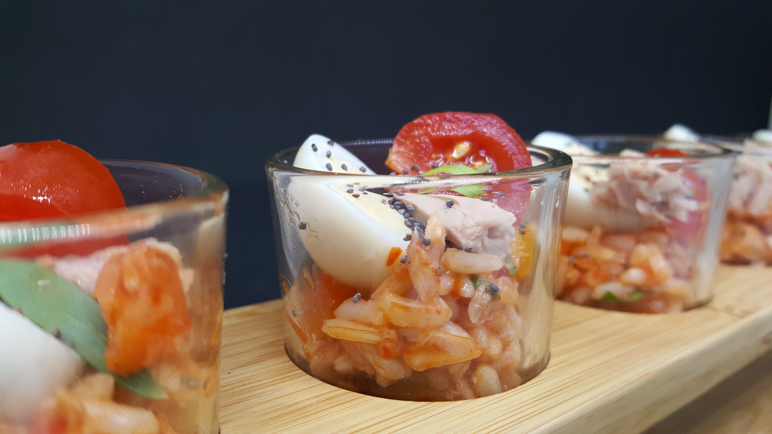 Catégorie traiteur cocktail mini verrines salées froides